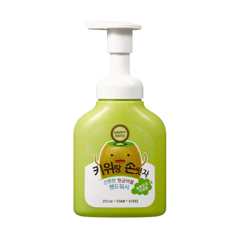 HAPPY BATH - Lavage à la main Bubble Hand Wash - Kiwi - 250ml