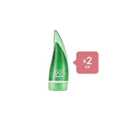 Holika Holika Aloe 99% Gel Apaisant - 55ml (2ea) Set Holika Holika Aloe 99% Gel Apaisant - 55ml (2ea) Set
