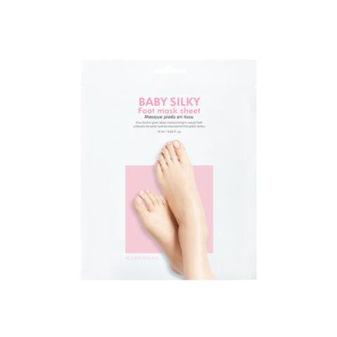 Holika Holika - Feuille de masque de pied soyeux pour bébé Holika Holika - Feuille de masque de pied soyeux pour bébé