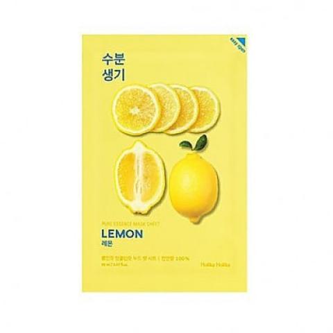 Holika Holika - Feuille de masque Pure Essence - Lemon - 1pièce Holika Holika - Feuille de masque Pure Essence - Lemon - 1pièce