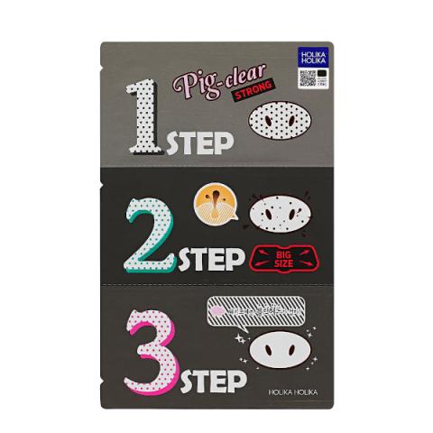Holika Holika - Pig Clear Black Head Kit 3 étapes (solide) Holika Holika - Pig Clear Black Head Kit 3 étapes (solide)