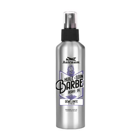 Huile barbe démêlante Hairgum 200ML Huile barbe démêlante Hairgum 200ML