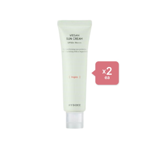 HYGGEE Vegan Sun Cream SPF50+ PA++++ - 50ml (2ea) Set HYGGEE Vegan Sun Cream SPF50+ PA++++ - 50ml (2ea) Set