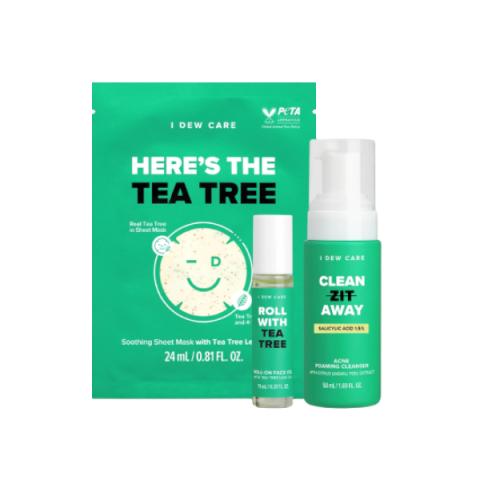I DEW CARE - Trousse de départ Tea Tree-O - 1set(3articles) I DEW CARE - Trousse de départ Tea Tree-O - 1set(3articles)