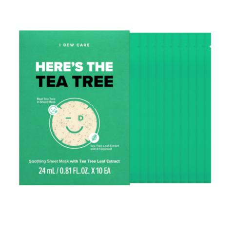 I DEW CARE - Voici le masque en feuille apaisant à l'arbre à... I DEW CARE - Voici le masque en feuille apaisant à l'arbre à...