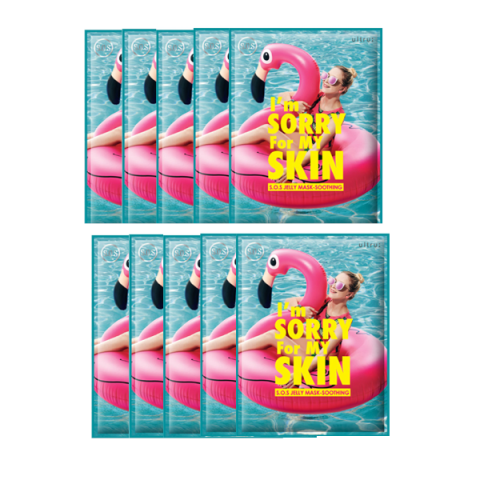 I'm Sorry For My Skin - Masque gelée - SOS Apaisant - 10pièces