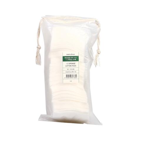 innisfree - 1/2 éponge tampons de coton - 60pièce innisfree - 1/2 éponge tampons de coton - 60pièce