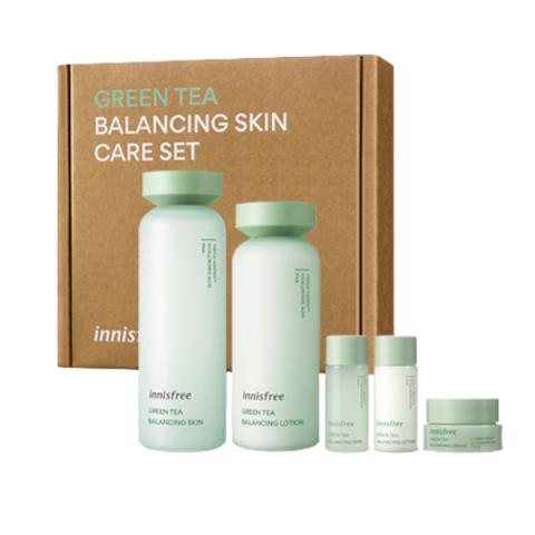innisfree - Ensemble de soins de la peau équilibrant au thé vert - innisfree - Ensemble de soins de la peau équilibrant au thé vert -