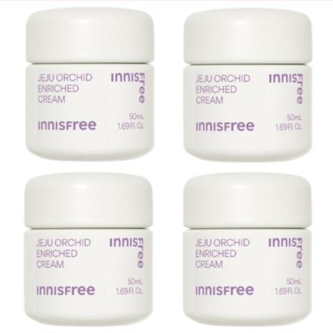 innisfree - Jeju Orchid Enriched Cream (4ea) Set innisfree - Jeju Orchid Enriched Cream (4ea) Set