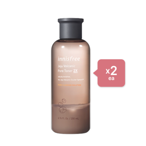 innisfree - Jeju Volcanic Pore Toner 2X - 200ml (2ea) Set innisfree - Jeju Volcanic Pore Toner 2X - 200ml (2ea) Set