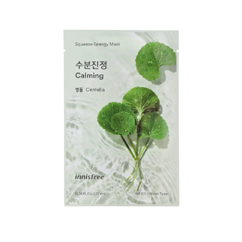 innisfree - Masque d'énergie à pression - 1pièce - Centella innisfree - Masque d'énergie à pression - 1pièce - Centella