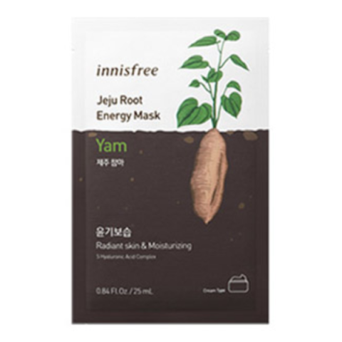 innisfree - Masque énergétique racine de Jeju - Yam - 1pièce innisfree - Masque énergétique racine de Jeju - Yam - 1pièce