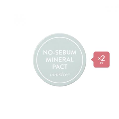 innisfree - No Sebum Mineral Pact (2ea) Set innisfree - No Sebum Mineral Pact (2ea) Set
