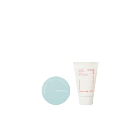 innisfree - No-Sebum Mineral Powder (New Version) - 5g (1ea) + Cherry Blossom Glow Jelly Cream - 50ml (1ea) Set innisfree - No-Sebum Mineral Powder (New Version) - 5g (1ea) + Cherry Blossom Glow Jelly Cream - 50ml (1ea) Set