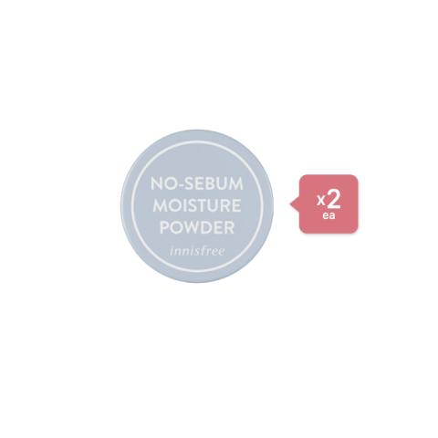 innisfree - No Sebum Moisture Powder (2ea) Set
