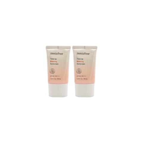 innisfree Tone Up Watering Sunscreen SPF50+ PA++++ - 50ml (2ea) Set innisfree Tone Up Watering Sunscreen SPF50+ PA++++ - 50ml (2ea) Set