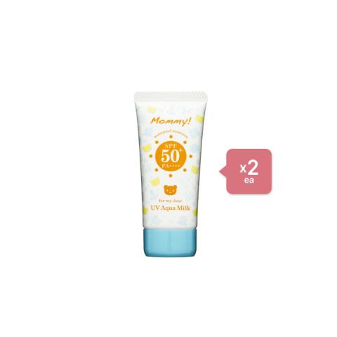 ISEHAN Kiss Me Mommy UV Aqua Milk SPF50+ PA++++ - 50g (2ea) Set ISEHAN Kiss Me Mommy UV Aqua Milk SPF50+ PA++++ - 50g (2ea) Set