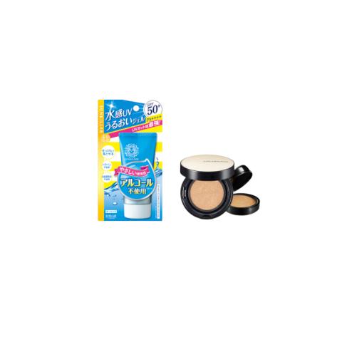 ISEHAN - Kiss Me Sunkiller Perfect Water Essence SPF50+ PA++++ - 50g X Jung Saem Mool - Essential Skin Nuder Long Wear Cushion ISEHAN - Kiss Me Sunkiller Perfect Water Essence SPF50+ PA++++ - 50g X Jung Saem Mool - Essential Skin Nuder Long Wear Cushion