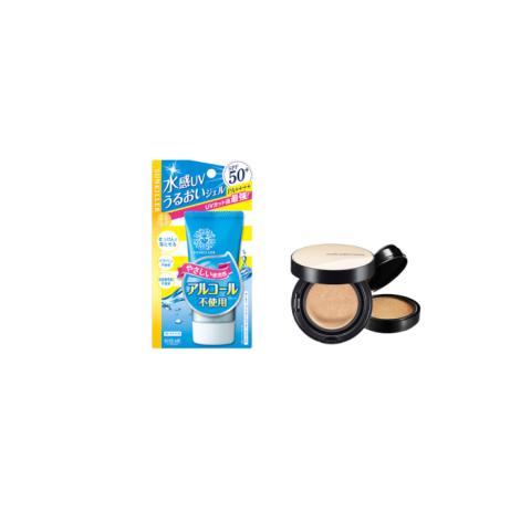 ISEHAN - Kiss Me Sunkiller Perfect Water Essence SPF50+ PA++++ - 50g X Jung Saem Mool - Essential Skin Nuder Cushion - 14g+14g ISEHAN - Kiss Me Sunkiller Perfect Water Essence SPF50+ PA++++ - 50g X Jung Saem Mool - Essential Skin Nuder Cushion - 14g+14g
