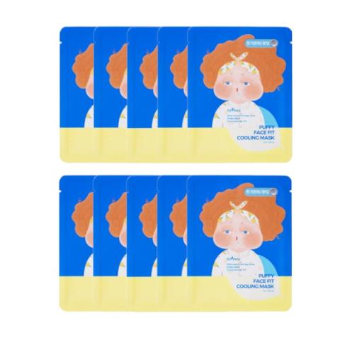 Isntree - Puffy Face Fit Cooling Mask - 10ea