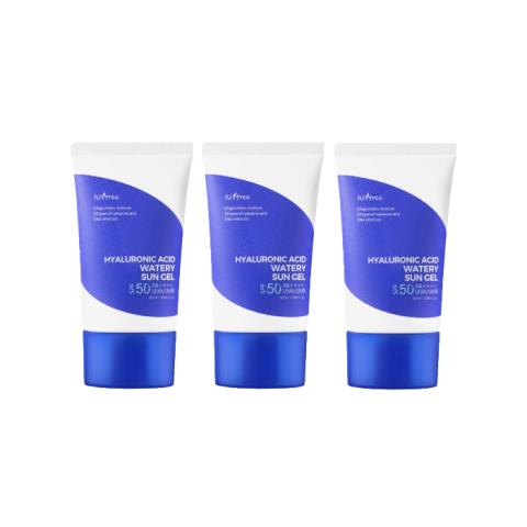 Isntree - Set Hyaluronic Acid Gel solaire aqueux (3ea) Isntree - Set Hyaluronic Acid Gel solaire aqueux (3ea)