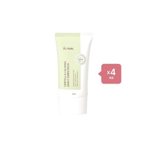iUNIK Centella Calming Daily Sunscreen - 60ml (4ea) Set iUNIK Centella Calming Daily Sunscreen - 60ml (4ea) Set