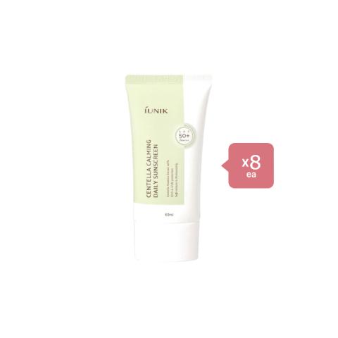iUNIK Centella Calming Daily Sunscreen - 60ml (8ea) Set iUNIK Centella Calming Daily Sunscreen - 60ml (8ea) Set