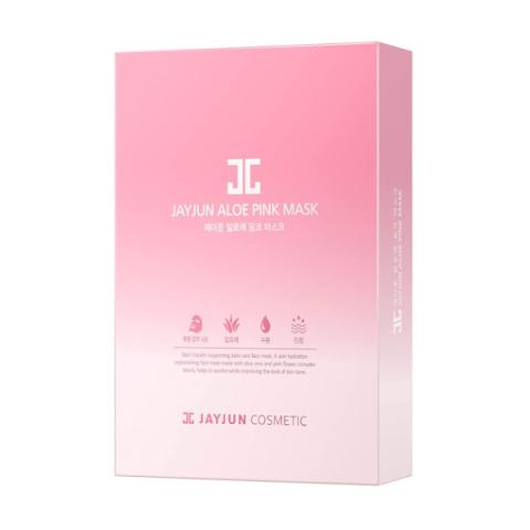 JAYJUN - Masque rose à l'aloès - 10pièces JAYJUN - Masque rose à l'aloès - 10pièces