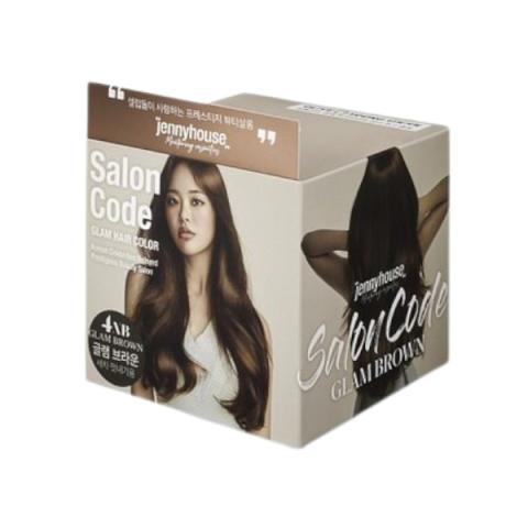 Jenny House - Nouveau Salon Code Glam Hair - 1pièce - 4NB Glam Brown