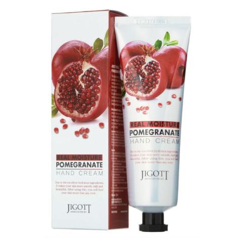 Jigott - Crème pour les mains Real Moisture - Pomegranate - 100ml Jigott - Crème pour les mains Real Moisture - Pomegranate - 100ml
