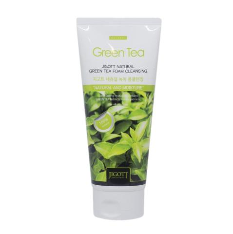 Jigott - Mousse Naturelle Nettoyante N ° Thé Vert - 180ml Jigott - Mousse Naturelle Nettoyante N ° Thé Vert - 180ml