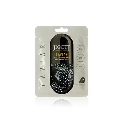 Jigott - Real Ampoule Mask Caviar - 1pièce Jigott - Real Ampoule Mask Caviar - 1pièce