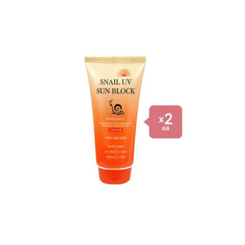 Jigott - Snail UV Sun Block SPF50+ PA+++ (2ea) Set Jigott - Snail UV Sun Block SPF50+ PA+++ (2ea) Set