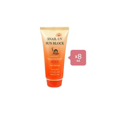 Jigott - Snail UV Sun Block SPF50+ PA+++ (8ea) Set