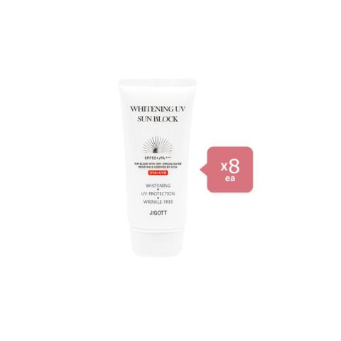 JIGOTT - Whitening UV Sun Block SPF 50+/PA+++ (8ea) Set JIGOTT - Whitening UV Sun Block SPF 50+/PA+++ (8ea) Set