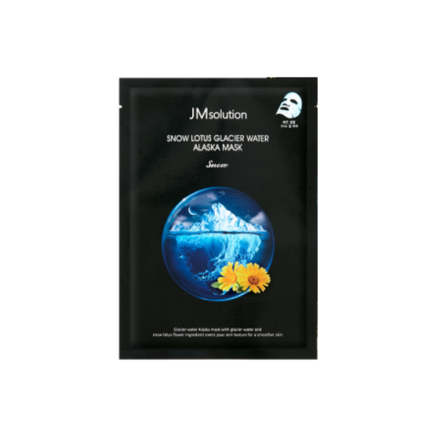 JMsolution - Snow Lotus Glacier Water Alaska Mask Snow - 1pièce