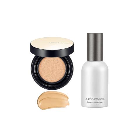 JUNGSAEMMOOL - Essential Skin Nuder Cushion SPF50+ PA+++ - 14g - 21 Medium (1ea)+ Essential Mool Cream - 30ml (1ea) Set