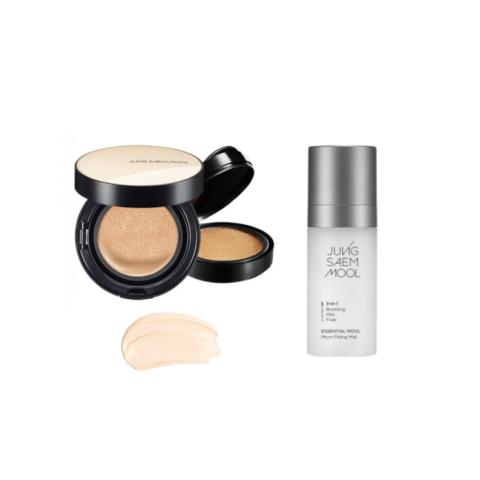 JUNGSAEMMOOL - Essential Skin Nuder Cushion SPF50+ PA+++ (With Refill) - 14g+14g - 13 Fair (1ea) + Essential Mool Micro...
