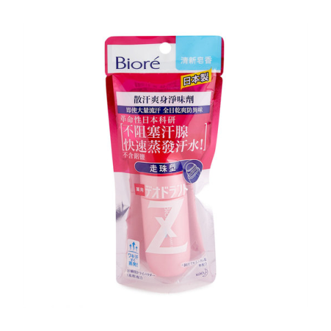 Kao - Biore Déodorant Z Roll-On (Soap) - 40ml