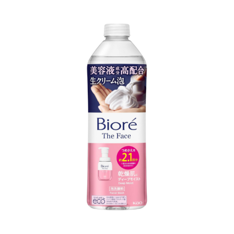 Kao - Biore Nettoyant Moussant Visage Hydratation Intense Recharge - 340ml Kao - Biore Nettoyant Moussant Visage Hydratation Intense Recharge - 340ml