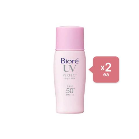 Kao - Biore UV Sunscreen Bright Milk SPF50+ PA++++ - 30ml (2ea) Set Kao - Biore UV Sunscreen Bright Milk SPF50+ PA++++ - 30ml (2ea) Set
