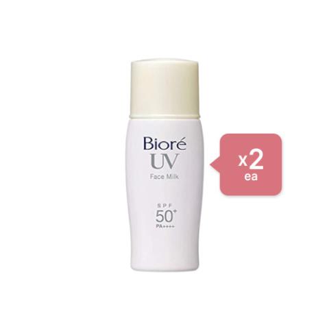 Kao - Biore UV Sunscreen Face Milk SPF50+ PA++++ - 30ml - 2pcs Kao - Biore UV Sunscreen Face Milk SPF50+ PA++++ - 30ml - 2pcs