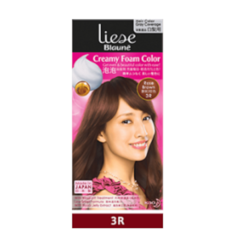 Kao - Couleur de mousse Liese Blaune - 1 Box - Rose Brown Kao - Couleur de mousse Liese Blaune - 1 Box - Rose Brown