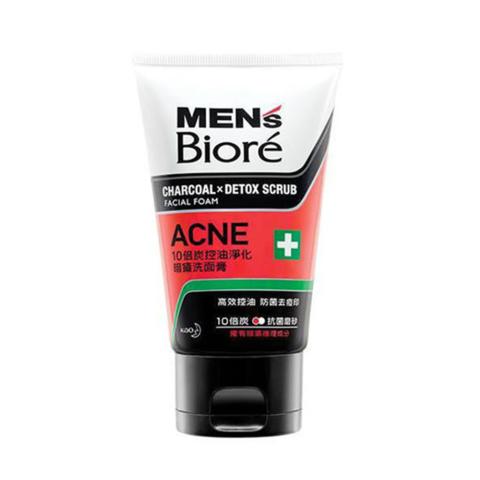 Kao - Men's Biore Charbon Detox Acné - 100g Kao - Men's Biore Charbon Detox Acné - 100g