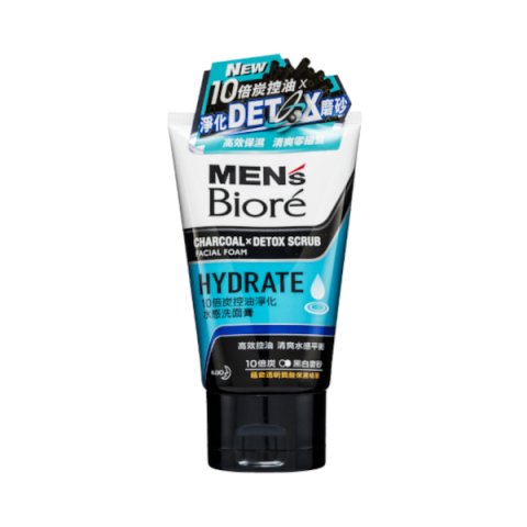 Kao - Men's Biore Charbon Detox Cool - 100g