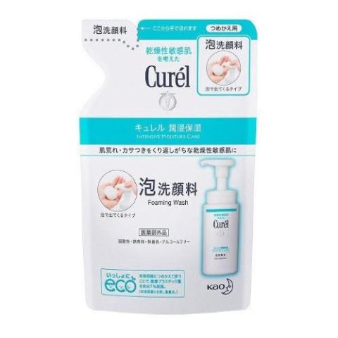 Kao - Nettoyant moussant Curel Intensive Moisture Care - Refill 130ml Kao - Nettoyant moussant Curel Intensive Moisture Care - Refill 130ml
