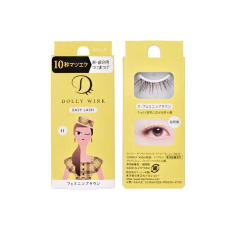 Koji - Dolly Wink Cils faciles - 1pièce - 11 Feminine Brown