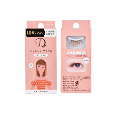 Koji - Dolly Wink Cils faciles - 1pièce - 2 Daily Beige