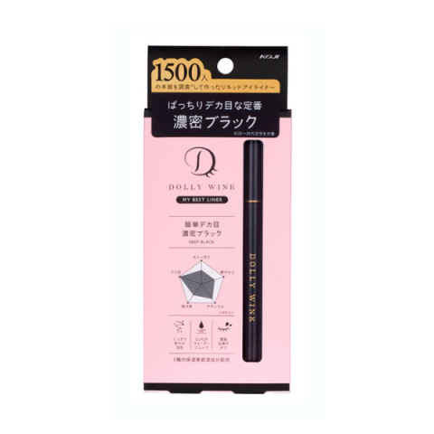 Koji - Dolly Wink Ma meilleure doublure - 1PC - Deep Black Koji - Dolly Wink Ma meilleure doublure - 1PC - Deep Black