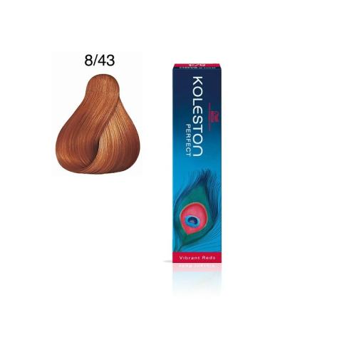 Koleston Perfect 8/43 Blond Clair Cuivré Doré 60ml Koleston Perfect 8/43 Blond Clair Cuivré Doré 60ml